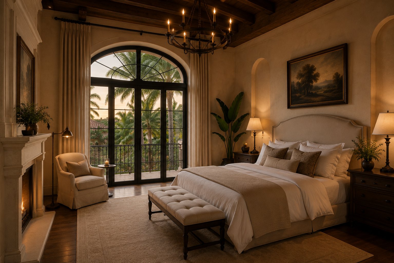Interior Master Bedroom Suite Design